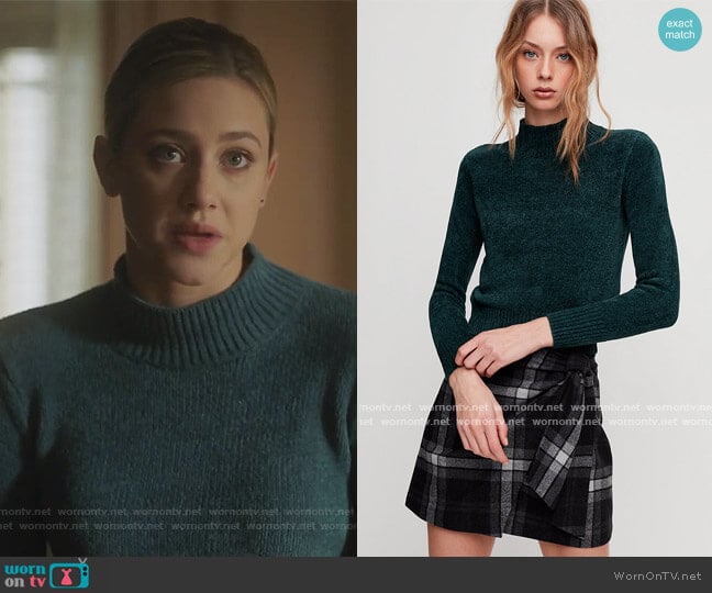 Corteta Sweater by Wilfred worn by Betty Cooper (Lili Reinhart) on Riverdale