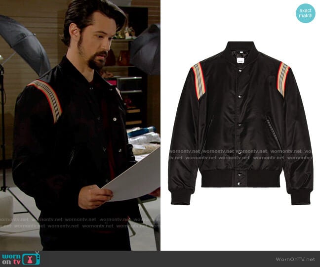 Burberry Harwell Jacket worn by Thomas Forrester (Matthew Atkinson) on The Bold and the Beautiful