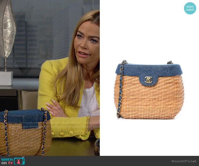 WornOnTV: Shauna's yellow chain trim jacket on The Bold and the Beautiful, Denise  Richards