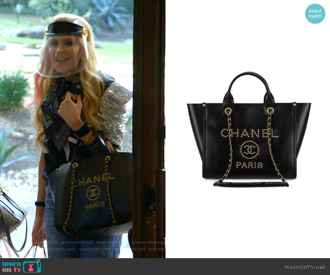 WornOnTV: Kameron’s face shield and Chanel tote bag on The Real ...