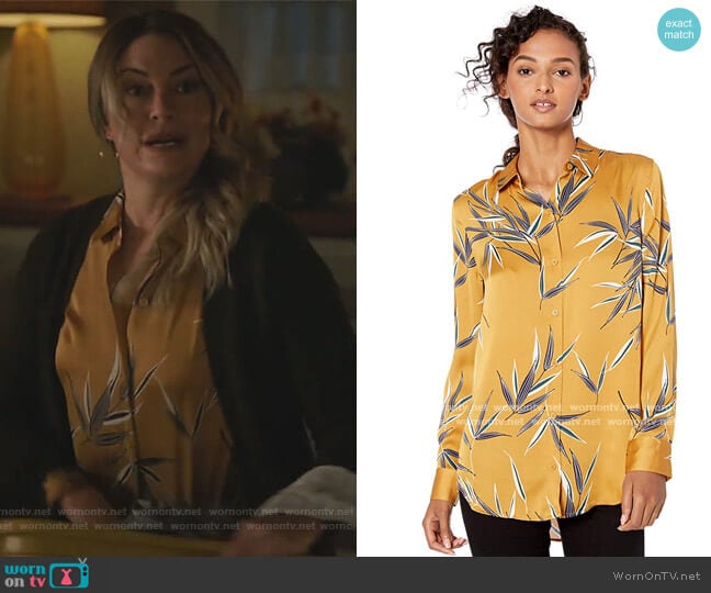 Floral Essential Shirt by Equipment worn by Alice Cooper (Mädchen Amick) on Riverdale