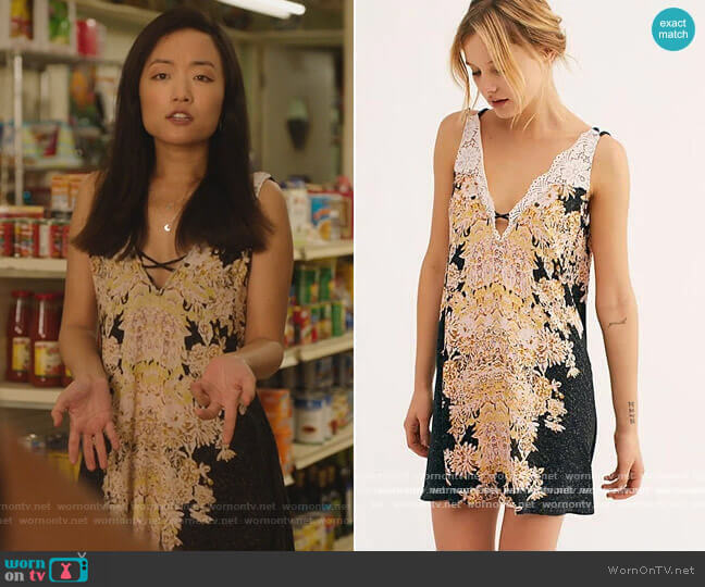 Morning Sun Slip by Free People worn by Janet (Andrea Bang) on Kims Convenience