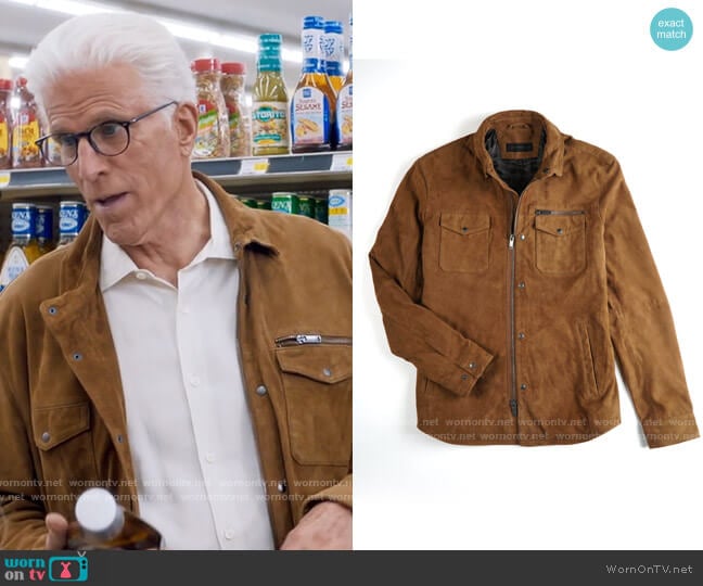 John Varvatos Star USA Shilo Jacket worn by Neil Bremer (Ted Danson) on Mr Mayor