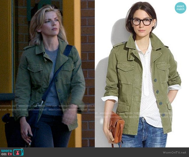 Madewell Outbound Jacket worn by Sylvie Brett (Kara Killmer) on Chicago Fire