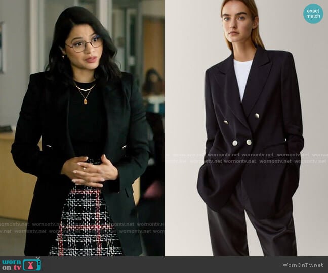 WornOnTV: Mel’s tweed skirt and checked coat on Charmed | Melonie Diaz ...