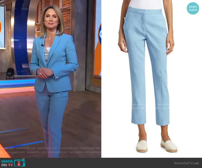 WornOnTV: Amy’s blue suit on Good Morning America | Amy Robach ...