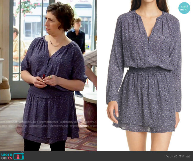 Rails Jasmine Dress worn by Kat Silver (Mayim Bialik) on Call Me Kat