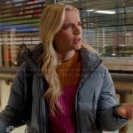 Sylvie’s colorblock sweater on Chicago Fire