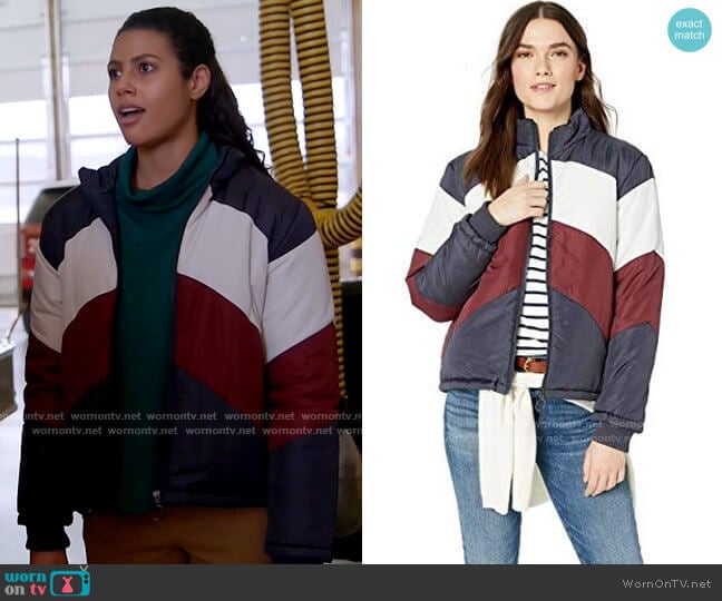 The Fifth Label Atom Jacket worn by Kylie Estevez (Katelynn Shennett) on Chicago Fire