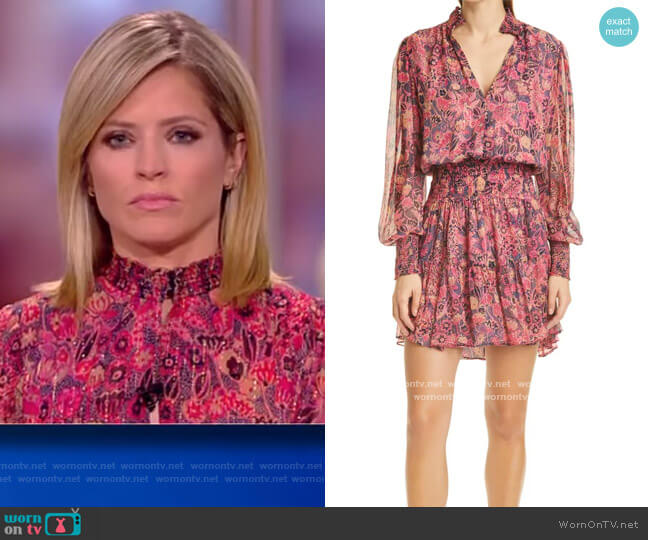 Silvie Dress by A.L.C. worn by Sara Haines  on The View