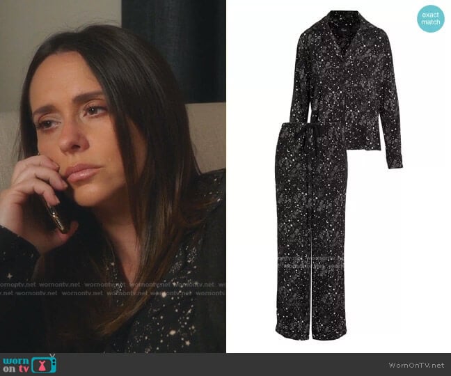 Clara Pajama Set by Rails worn by Maddie Kendall (Jennifer Love Hewitt) on 9-1-1