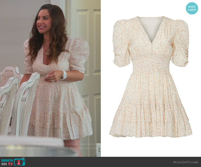 Sadie Mini Dress by Cleobella worn by Jennifer Aydin on The Real Housewives of New Jersey