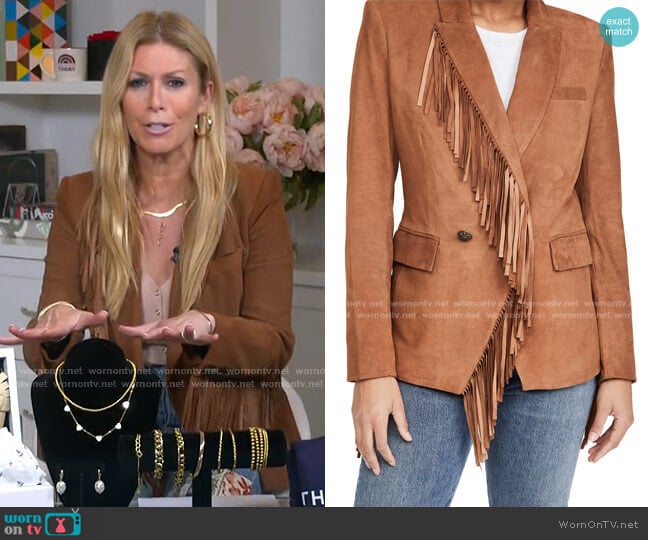 Pali Dickey Jacket by Veronica Beard worn by Jill Martin on Today