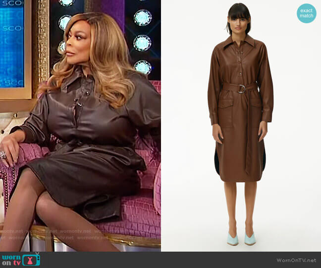 Knee Length Dress by Tibi worn by Wendy Williams on The Wendy Williams Show