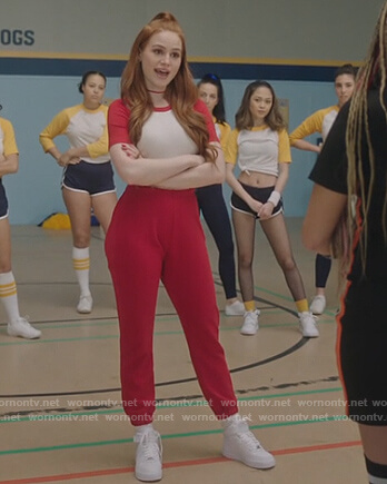 Cheryl's white high top sneakers on Riverdale