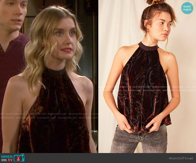 Jasmine Tank by Free People worn by Claire Brady (Isabel Durant ) on Days of our Lives