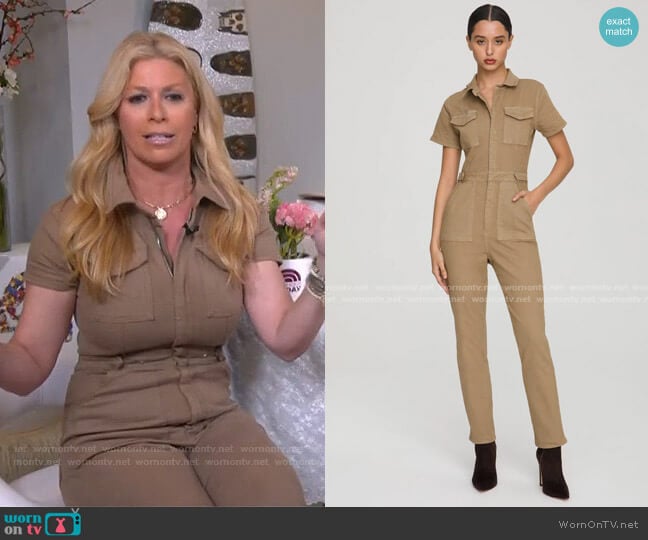 Fit For Success Jumpsuit by Good American worn by Jill Martin on Today