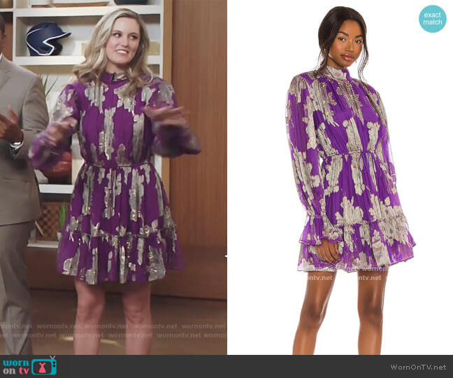 Elea Mini Dress by Hemant and Nandita worn by Tami (Taylor Louderman) on Kenan