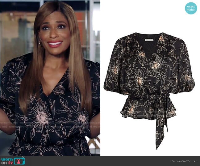 Joie Macie Top worn by Mika (Kimrie Lewis) on Kenan