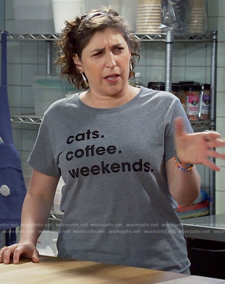 Kat’s Cats Coffeee Weekends tee on Call Me Kat