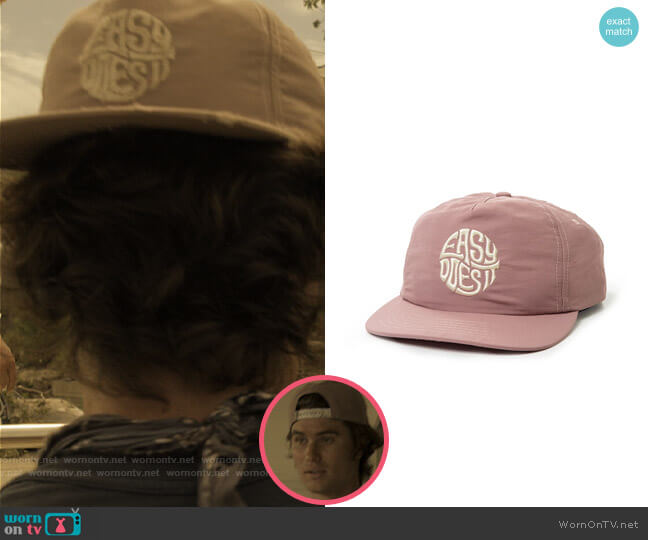 Katin Retro Easy Emblem 5-Panel Hat worn by John B (Chase Stokes) on Outer Banks