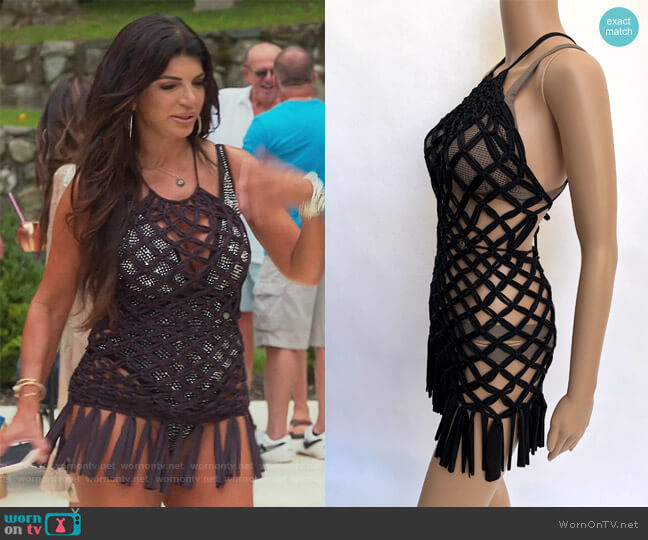 Manly Coverup by Koi Sydney worn by Teresa Giudice on The Real Housewives of New Jersey