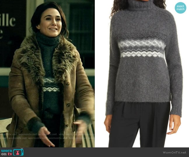 Nili Lotan Leane Sweater worn by Lana Lang Cushing (Emmanuelle Chriqui) on Superman and Lois