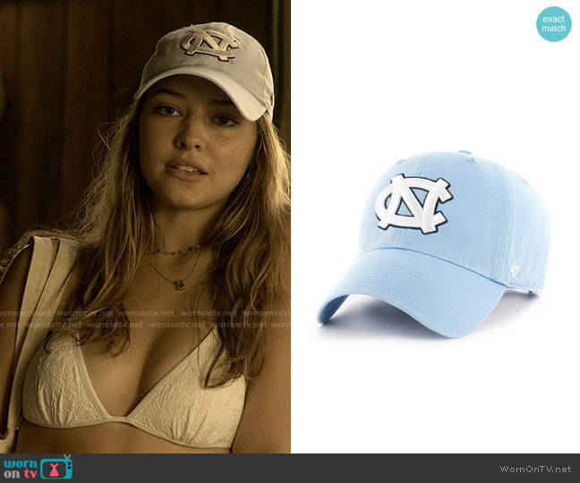 North Carolina Tar Heels Hat worn by Sarah Cameron (Madelyn Cline) on Outer Banks