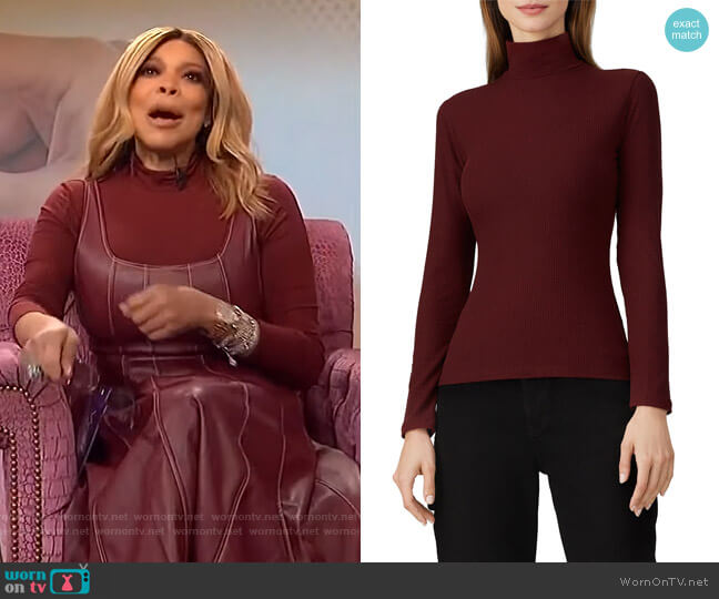 Eve Turtleneck by Staud worn by Wendy Williams  on The Wendy Williams Show