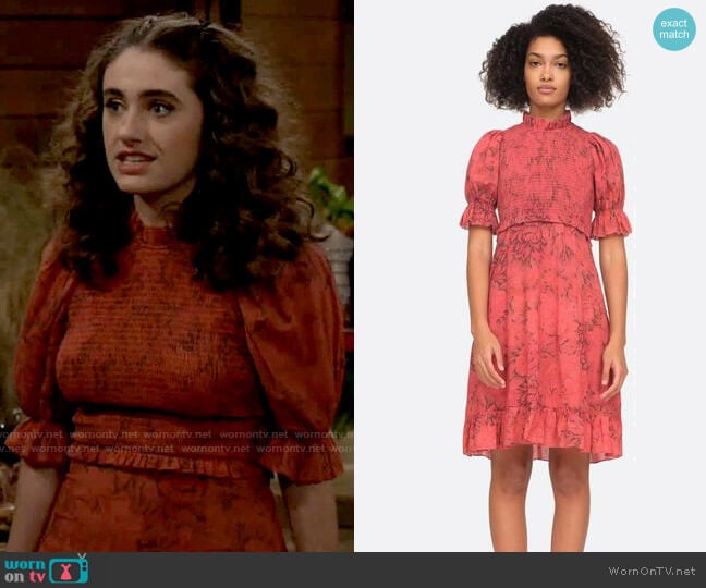 Sea Mimi Dress worn by Jackie Raines (Rachel Sennott) on Call Your Mother