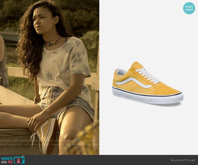 Vans Old Skool Sneakers worn by Kiara Carrera (Madison Bailey) on Outer Banks