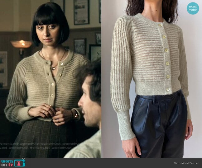 Wilfred Alessia Cardigan worn by Chrissy Beppo (Sofia Hasmik) on Superman and Lois