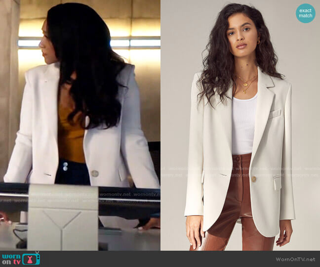 WornOnTV: Iris’s white blazer on The Flash | Candice Patton | Clothes ...