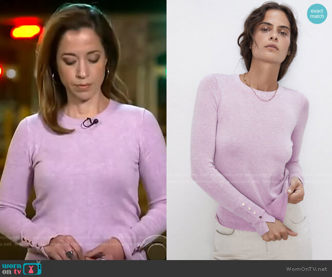 WornOnTV: Mireya Villarreal’s pink sweater on CBS This Morning | Mireya ...