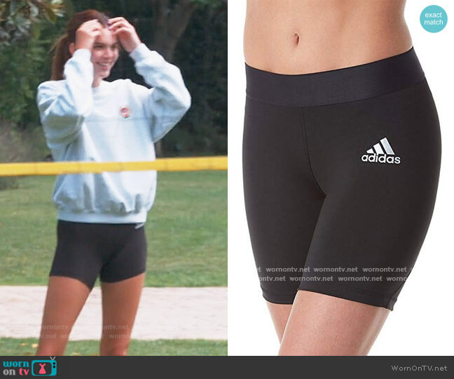 Alphaskin Compression Shorts by Adidas worn by Kendall Jenner on Keeping Up with the Kardashians