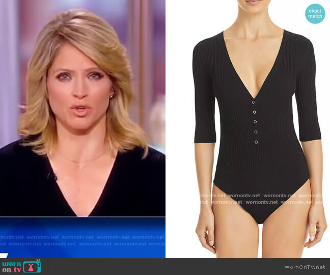 Toni Bodysuit by A.L.C. worn by Sara Haines on The View