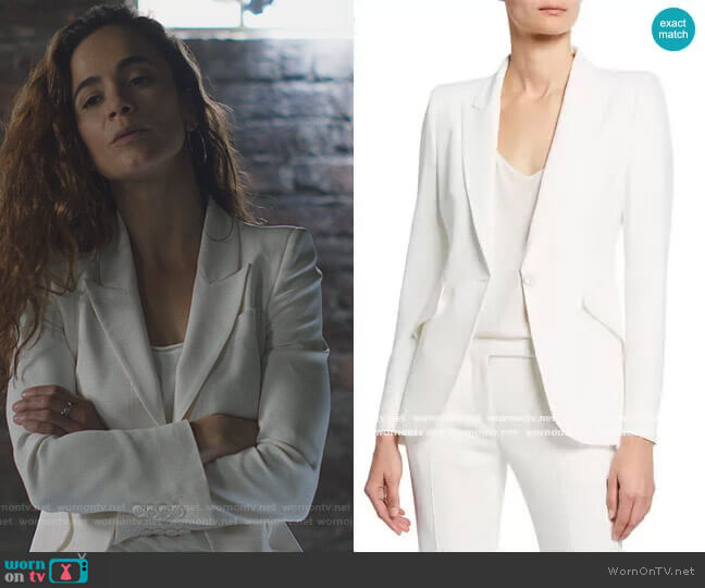 Teresa’s white blazer on Queen of the South