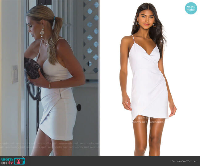 Ashanti Dress by Alice + Olivia worn by Jackie Goldschneider on The Real Housewives of New Jersey