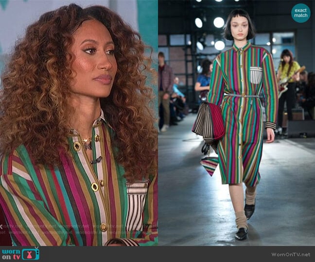 2020 Fall Collection by Coach worn by Elaine Welteroth on The Talk