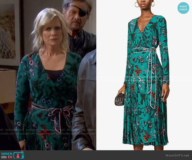 Amiya Maxi Dress by Diane von Furstenberg worn by Kayla Brady (Mary Beth Evans) on Days of our Lives