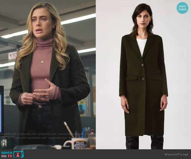 Mackage Hens Coat worn by Michaela Stone (Melissa Roxburgh) on Manifest