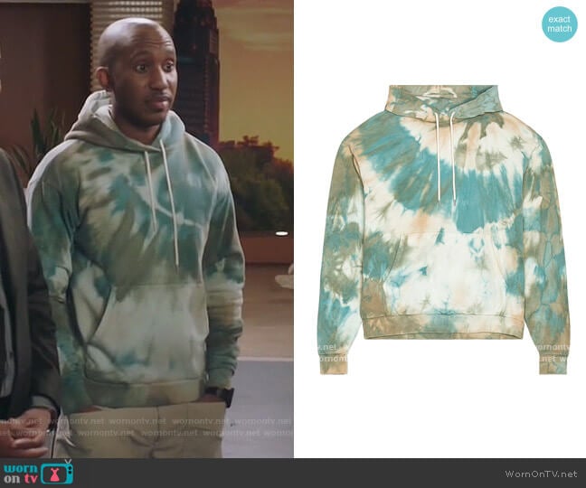 Sequoia Hoodie by John Elliott worn by Gary Williams (Chris Redd) on Kenan