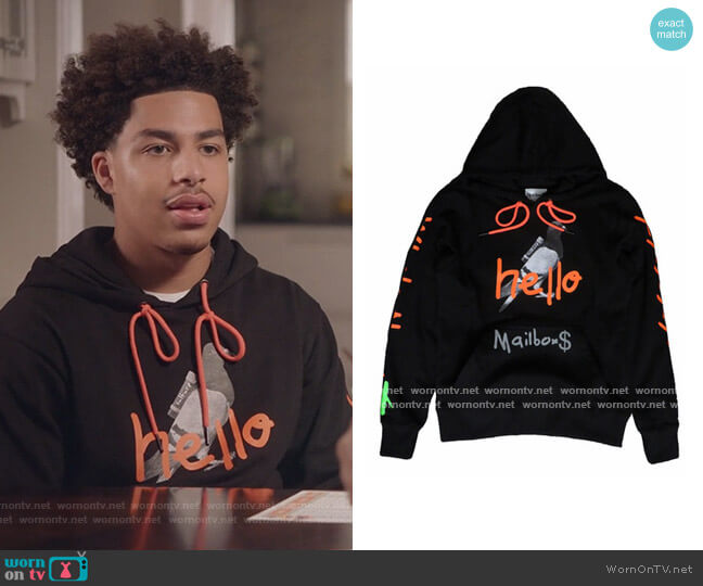 WornOnTV: Junior's PCH Born x Raised hoodie on Black-ish, Marcus Scribner