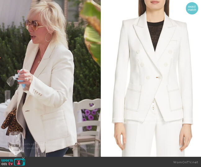 Cosmo Dickey Jacket by Veronica Beard worn by Margaret Josephs on The Real Housewives of New Jersey