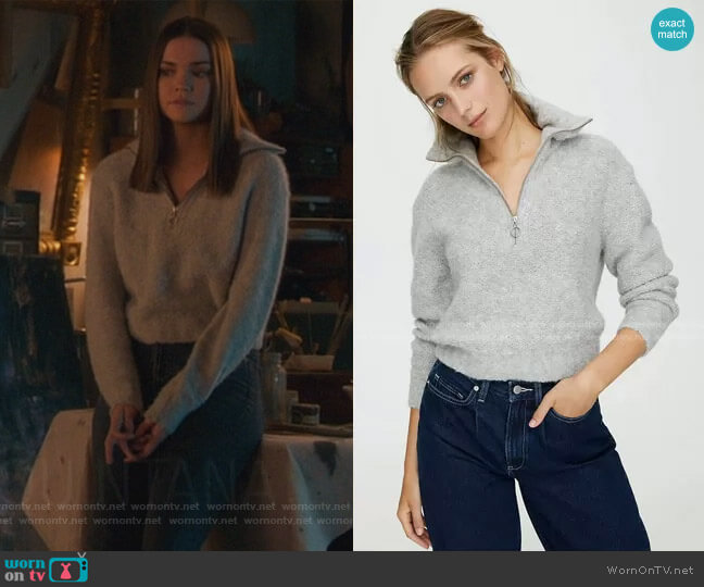 Gwyneth Sweater by Wilfred Free worn by Callie Foster (Maia Mitchell) on Good Trouble