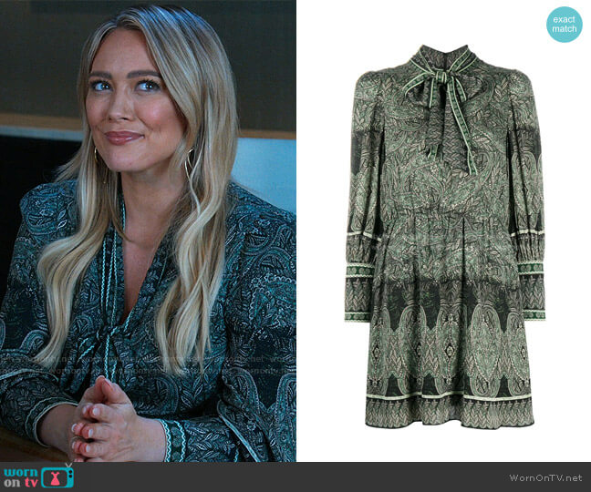 Tanisha Dress by Alice + Olivia worn by Kelsey Peters (Hilary Duff) on Younger