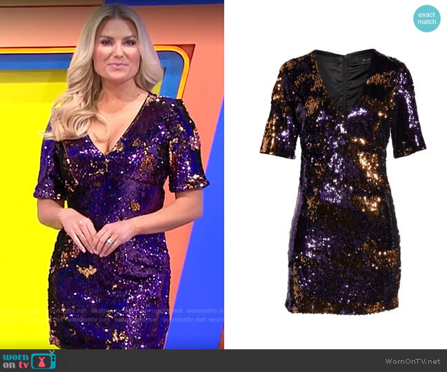 Bardot Sequin Embellished Dress worn by Rachel Reynolds on The Price is Right