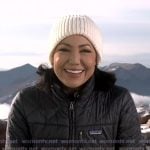 Stephanie Ramos’s black padded jacket on Good Morning America