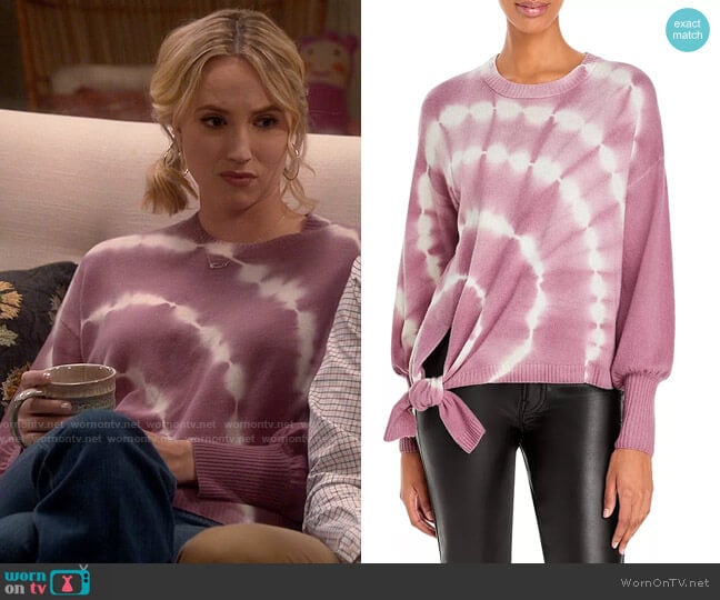 Cinq a Sept Clerisa Sweater worn by Mandy Baxter (Molly McCook) on Last Man Standing