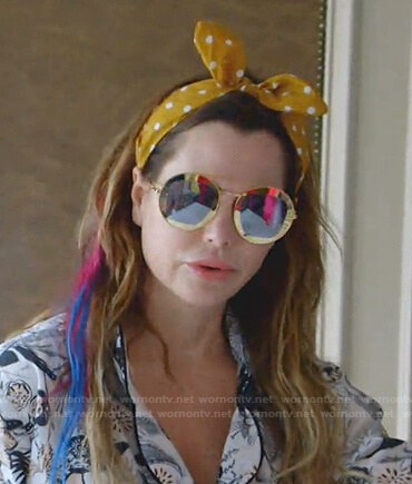 D'Andra's round sunglasses on The Real Housewives of Dallas